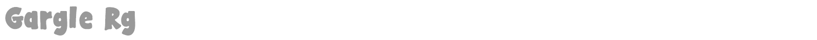 Gargle font preview